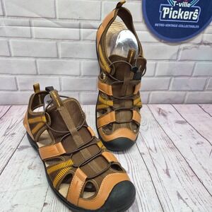 Camel Crown Mens Hiking Sandals Brown Tan Closed Toe Water Shoes K122320017 12.5